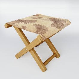 insect art / insect pattern / vintage Folding Stool