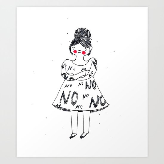 No Art Print