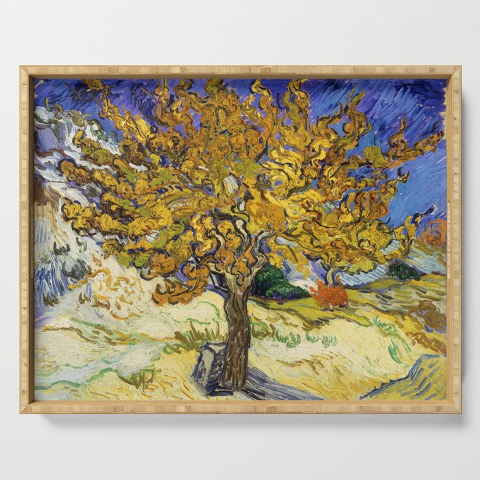 Vincent van Gogh "The Mulberry Tree" Serving Tray