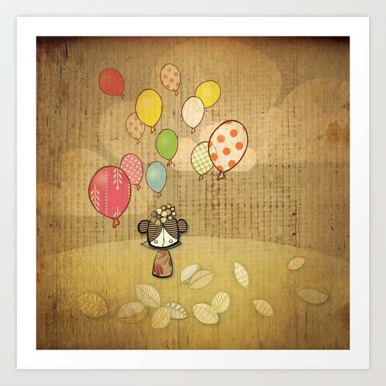 balloons Art Print