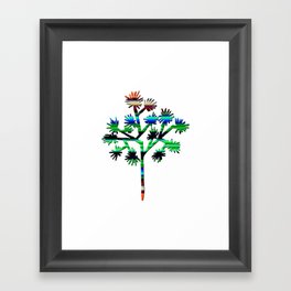 Joshua Tree Colors Framed Art Print