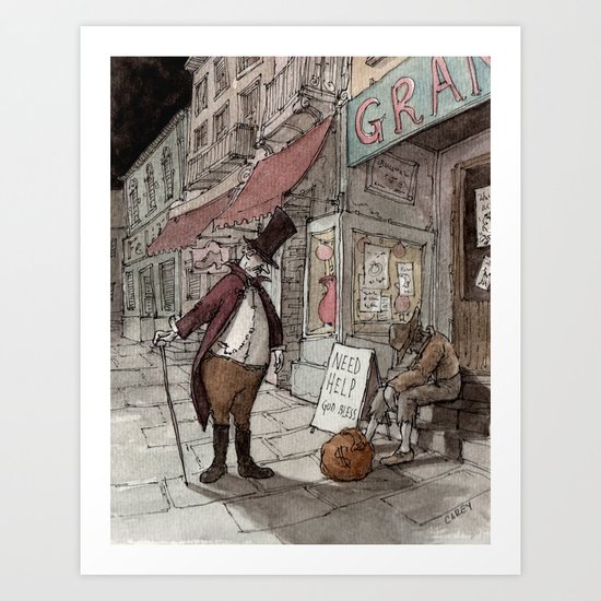 The Gift (color) Art Print