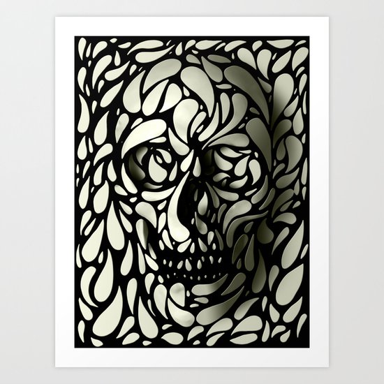 Skull Art Print