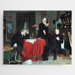 Louis Moeller The Discussion Jigsaw Puzzle