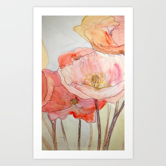 Poppies Art Print