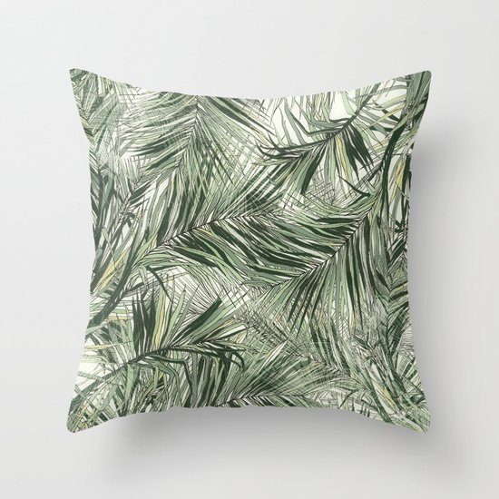 palms Throw Pillow