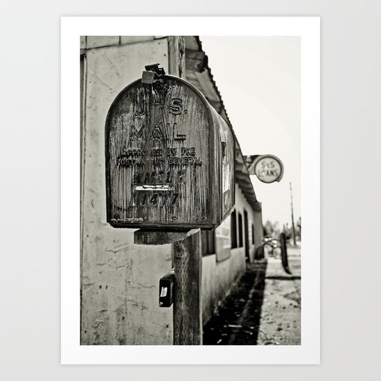 Mailbox Art Print