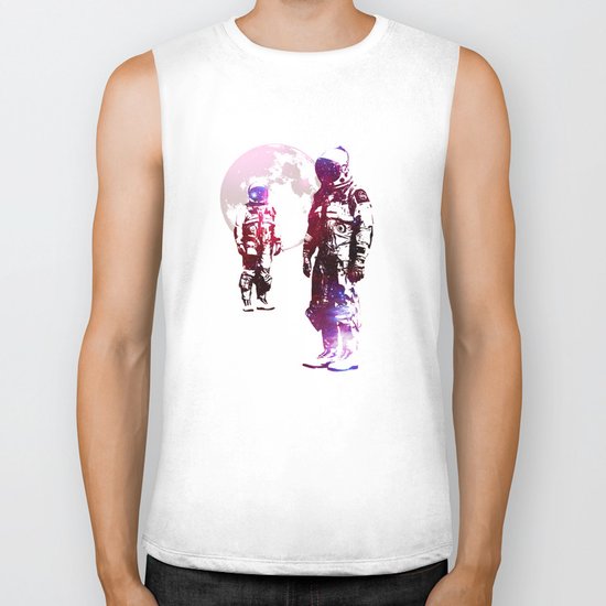 Space Men Biker Tank