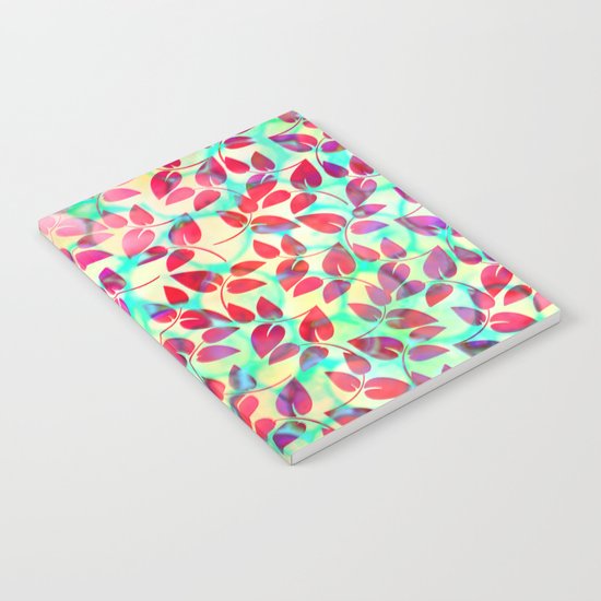 Dots and Leaves Notebook