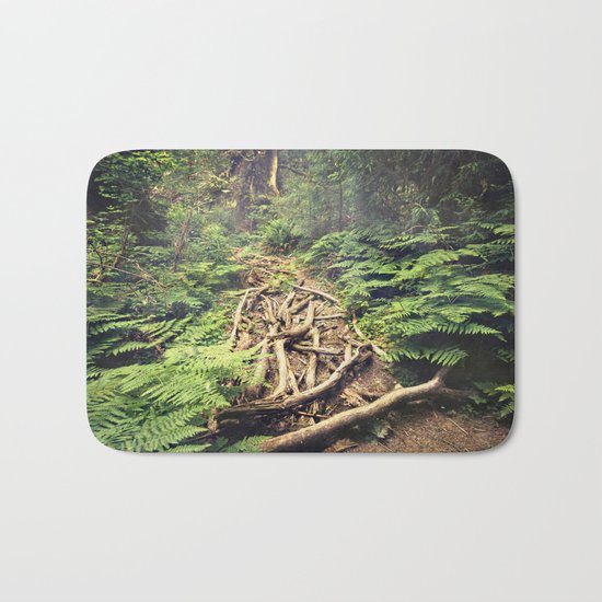 Misty Rainforest Bath Mat