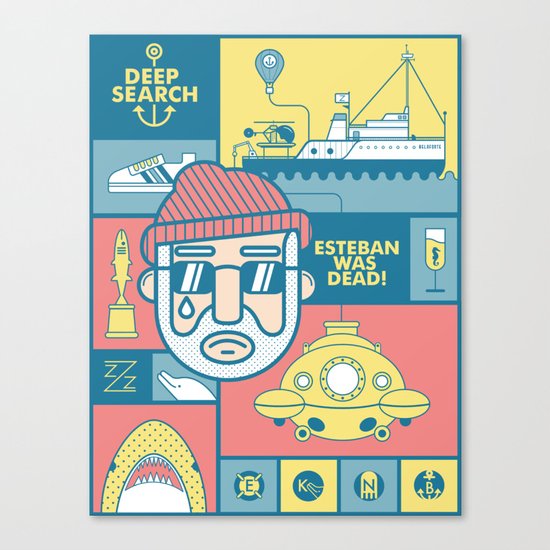 The Life Aquatic With Steve Zissou Canvas Print