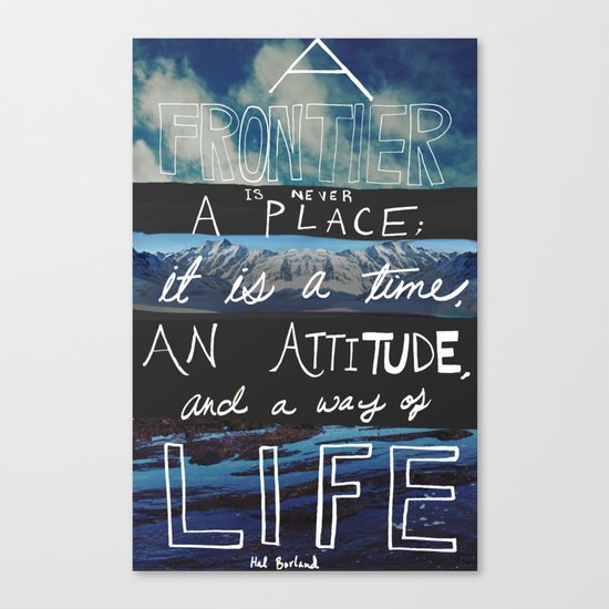 Frontier Canvas Print