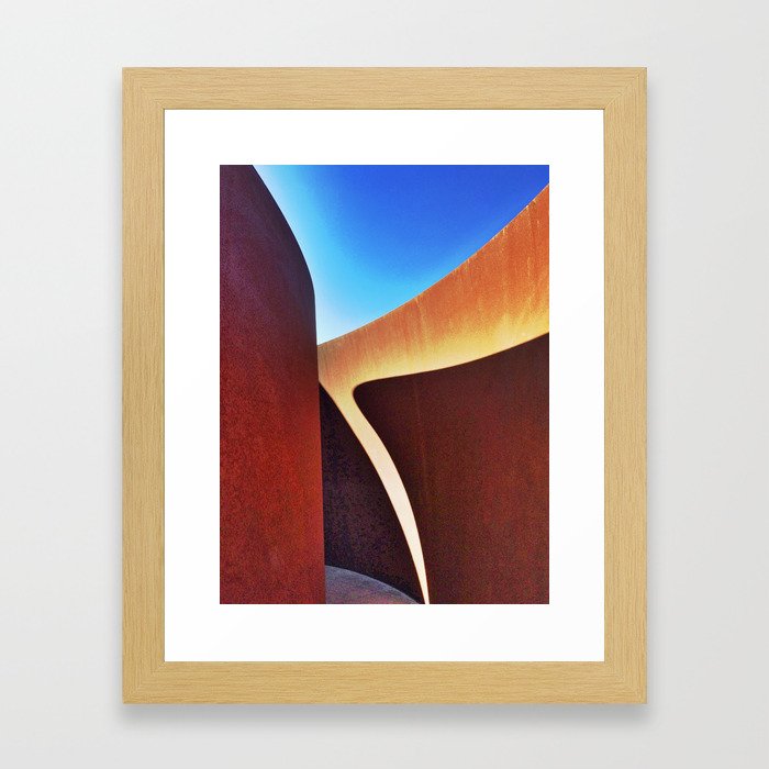 And There Is Light Framed Art Print