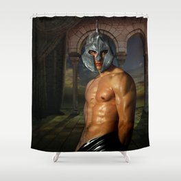 vintage artistic nude Shower Curtain