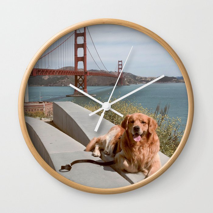 sunny day with you  Wall Clock