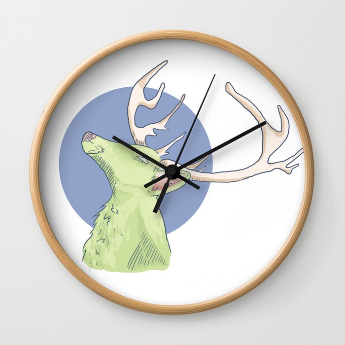 deer  Wall Clock