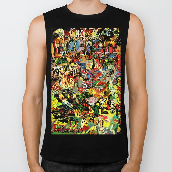 weird terror // gnome Biker Tank