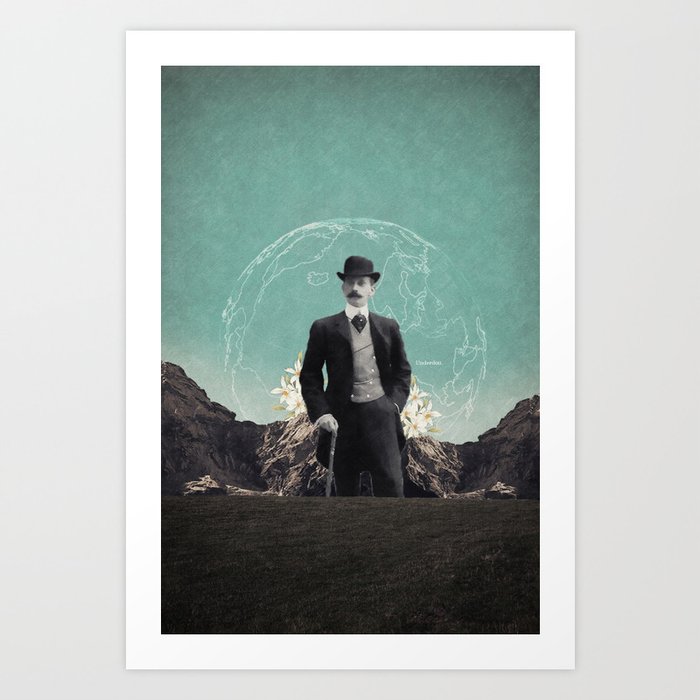 Travelling in Time Art Print