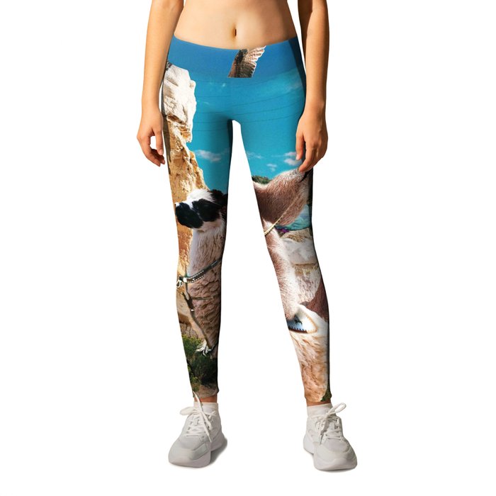 Christmas top llama leggings