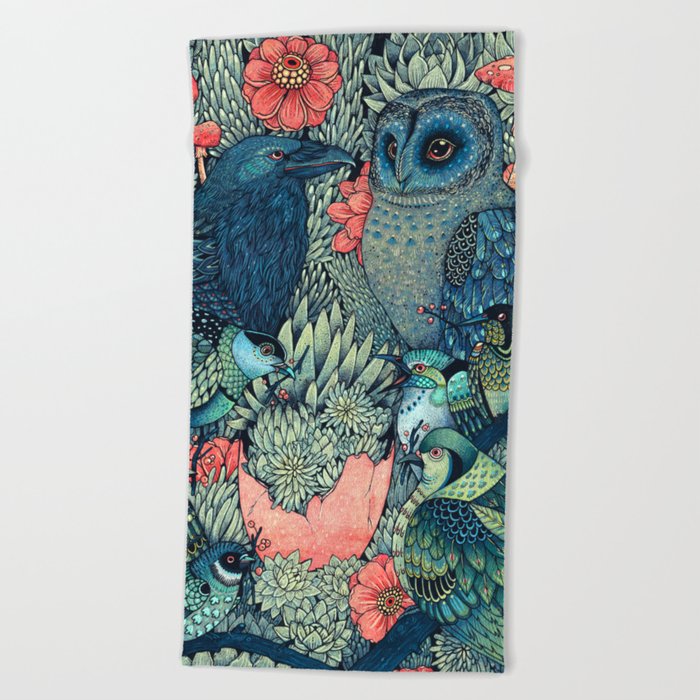 Cosmic Egg Beach Towel