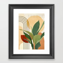 Plant Life Design 03 Framed Art Print