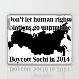 Boycott Sochi Laptop & iPad Skin