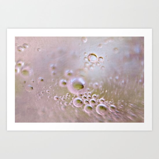 Light and Bubbly Art Print
