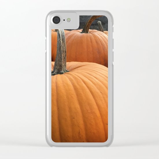 Halloween pumpkins Clear iPhone Case