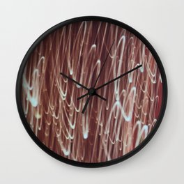color swirls Wall Clock