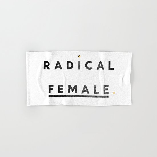 Radical Female Hand & Bath Towel