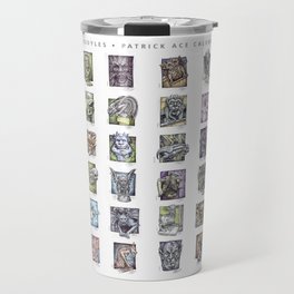 Gargoyle Compilation Print Travel Mug
