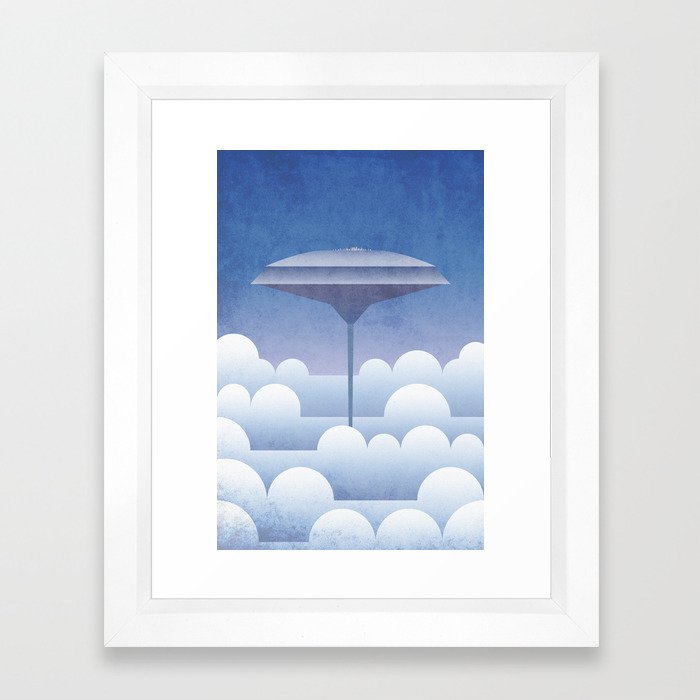 cloud city bespin Framed Art Print