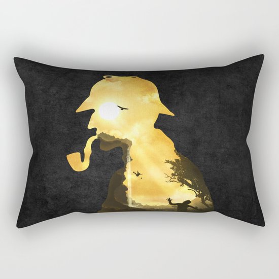 The Parting Hour Rectangular Pillow