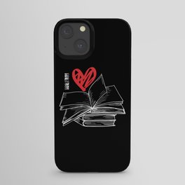 Book Lover Reading Librarian Bookworm Readers iPhone Case