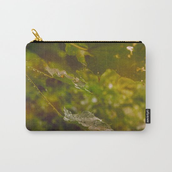 Rainy autumn leaves Carry-All Pouch