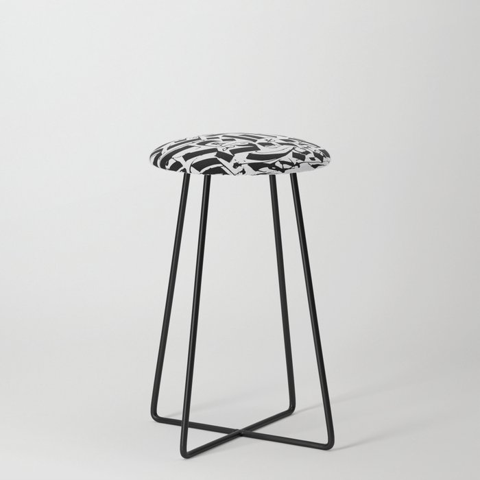 CALLIGRAPHY N°2 ZV Counter Stool