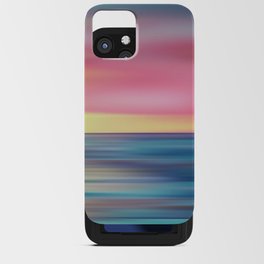 Abstract Seascape 12 iPhone Card Case