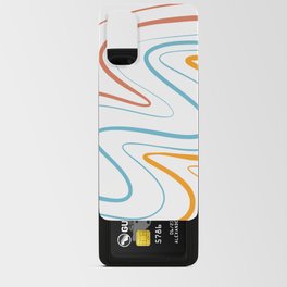 Colorful Abstract Waves - Light Android Card Case