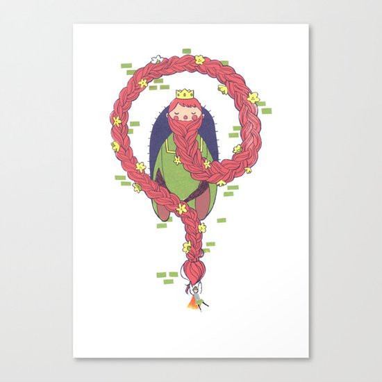 Rapunzel Canvas Print