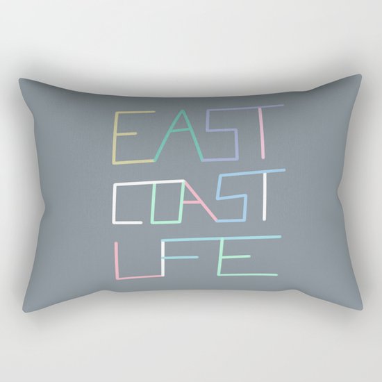 East Coast Life Rectangular Pillow