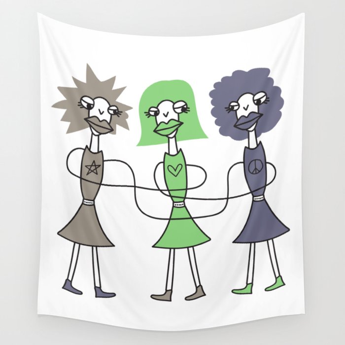 skirts Wall Tapestry