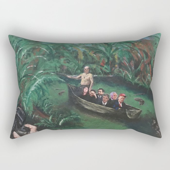 The Swamp Rectangular Pillow