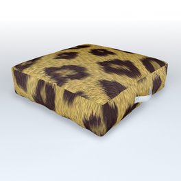 Leopard Print Outdoor Floor Cushion