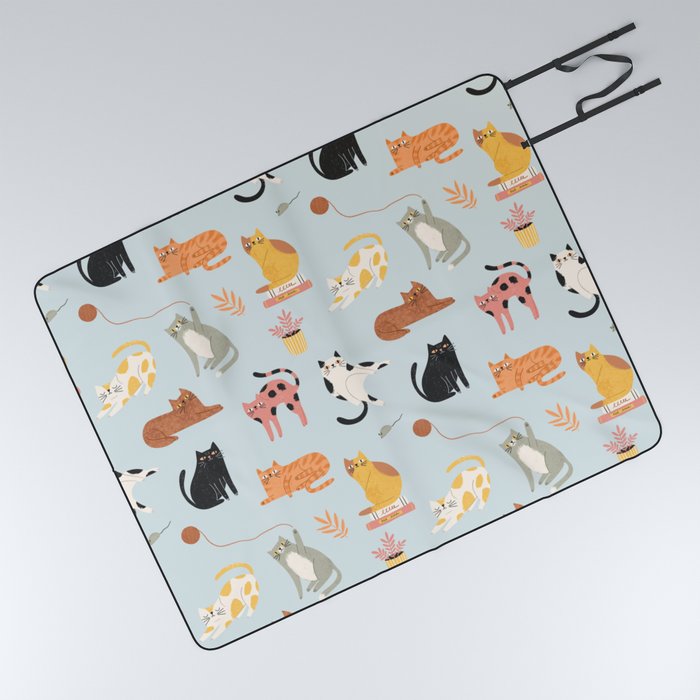 Home cats Picnic Blanket