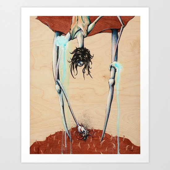 The Harvester Art Print