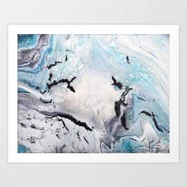 Ice Storm Art Print