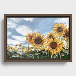 Sunnies Framed Canvas