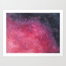 Berry Galaxy Art Print