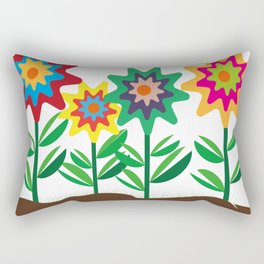 Flowers of joy Rectangular Pillow