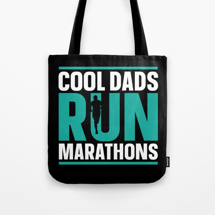 Running Marathon Runner Jogging Marathoner Gift Tote Bag